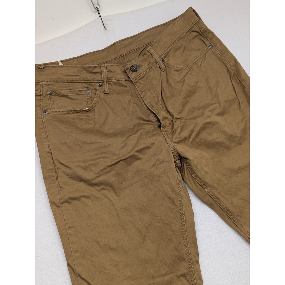 Levis 541 Athletic Taper Pants Mens 36x32 Brown Khaki Chino 5-Pocket